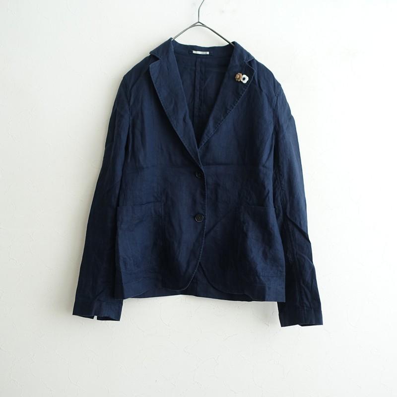 LARDINI（ラルディーニ） *リネンテーラーカラーライトジャケット*40