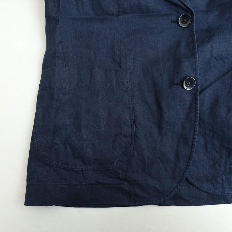 LARDINI（ラルディーニ） *リネンテーラーカラーライトジャケット*40