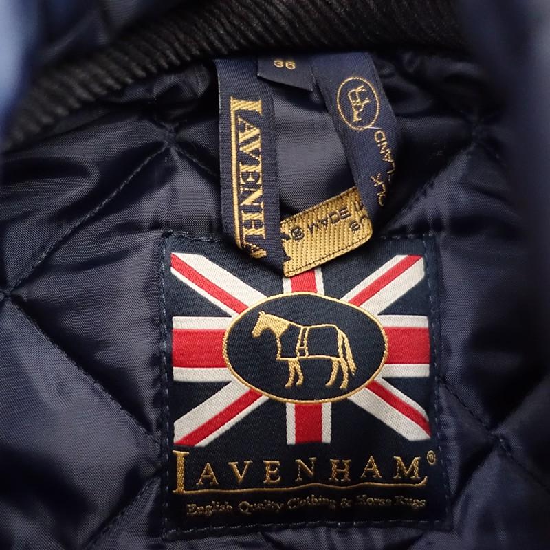 LAVENHAM（ラベンハム） *キルティングフーデッドジャケット*36