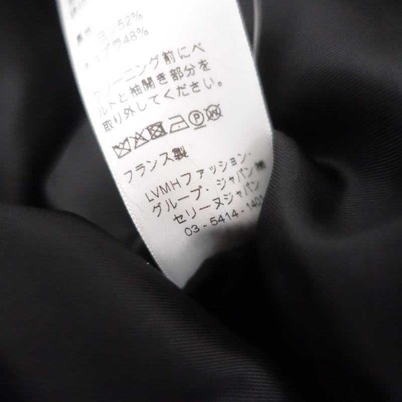 セリーヌ CELINE *トレンチコート*38ウールコットンベージュアウターダブルブレストジャケット毛綿(jk1-2602-264)【61C62a】の画像