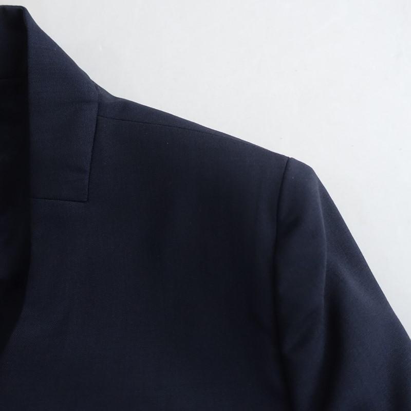 LARDINI（ラルディーニ） *ノーカラージャケット*40トロピカルウール混 