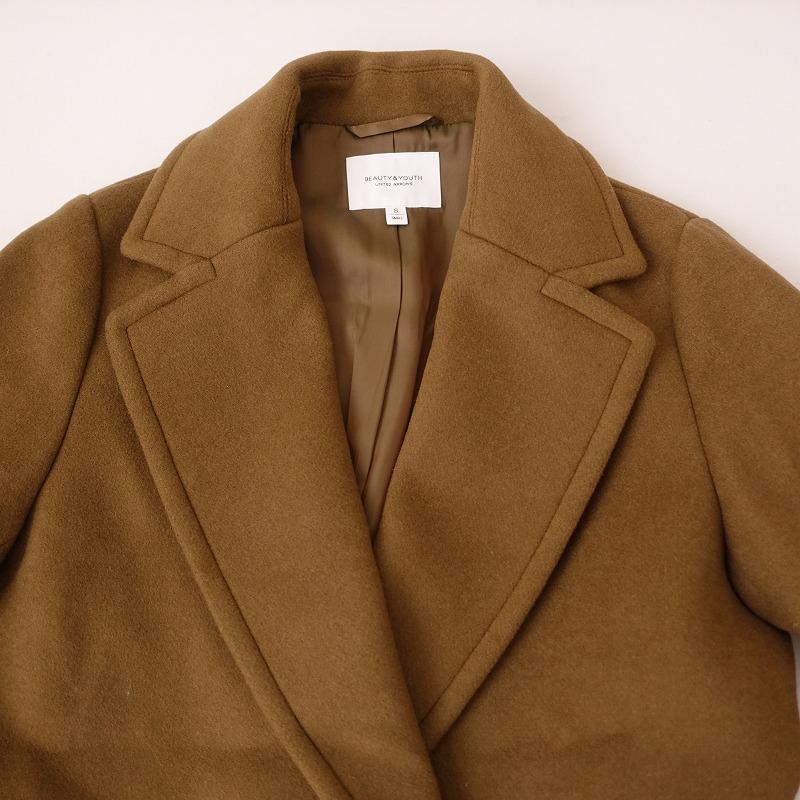 ✨極美品　ビューティー＆ユースユナイテッドアローズ　メルトンチェスターコート　M UNITED ARROWS（ユナイテッドアローズ） ビューティ&ユース UNITED