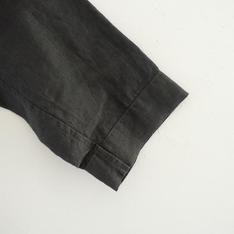 オーシバル　リネンカーディガン&ビアズリー　スタンドネックシャツ ORCIVAL 【定価2.3万】オーシバル *カラーレスリネンシャツ