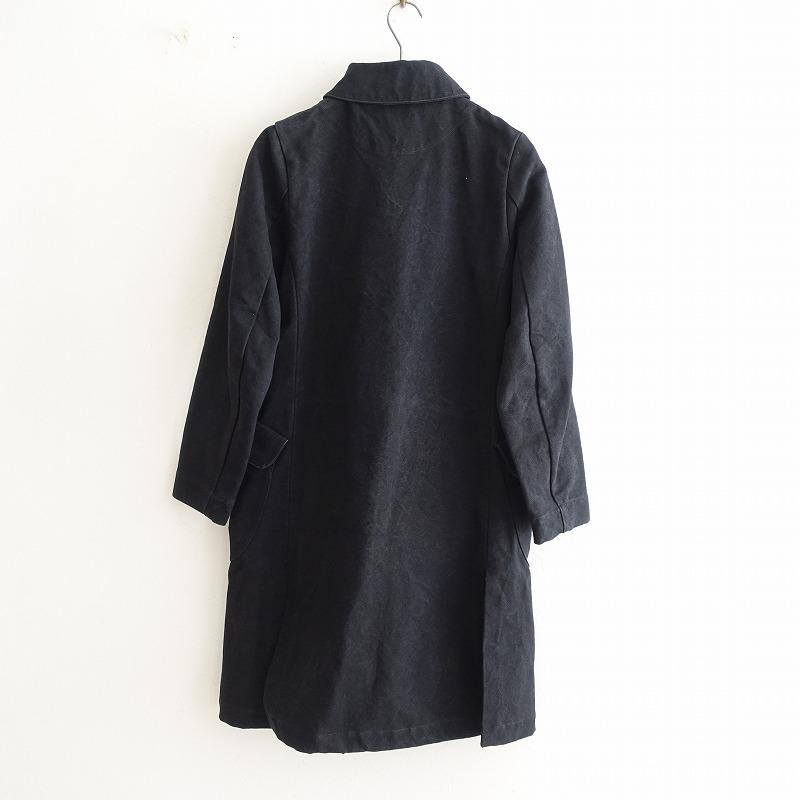 Bonjour biqui Bonjour リネンロングコート グレー Fサイズ 定価6.8万】ボンジュールビギボンジュール Bonjour biqui *Encore-FM