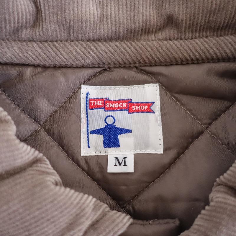 スモックショップ THE SMOCK SHOP *丸襟キルティングジャケット*M 