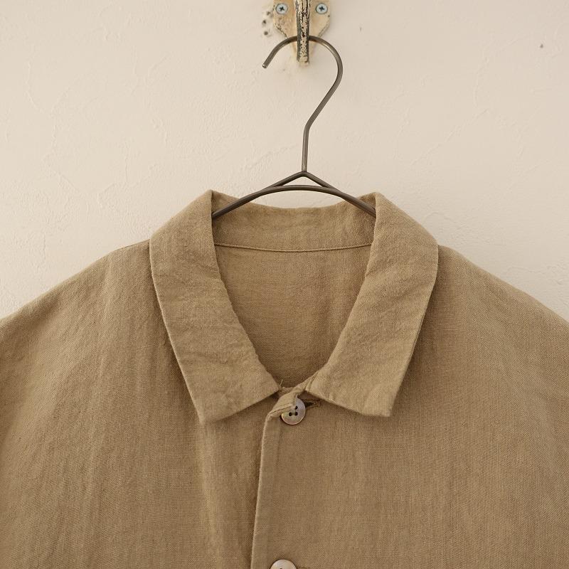 極美品 ◇ nest robe 高密度リネンアトリエコート 極美品 ◇ nest robe 高密度リネンアトリエコート ブラック