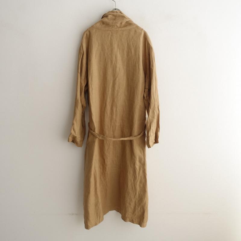セオリー カシミヤ混 フード付きポンチョ ラップコート キャメル