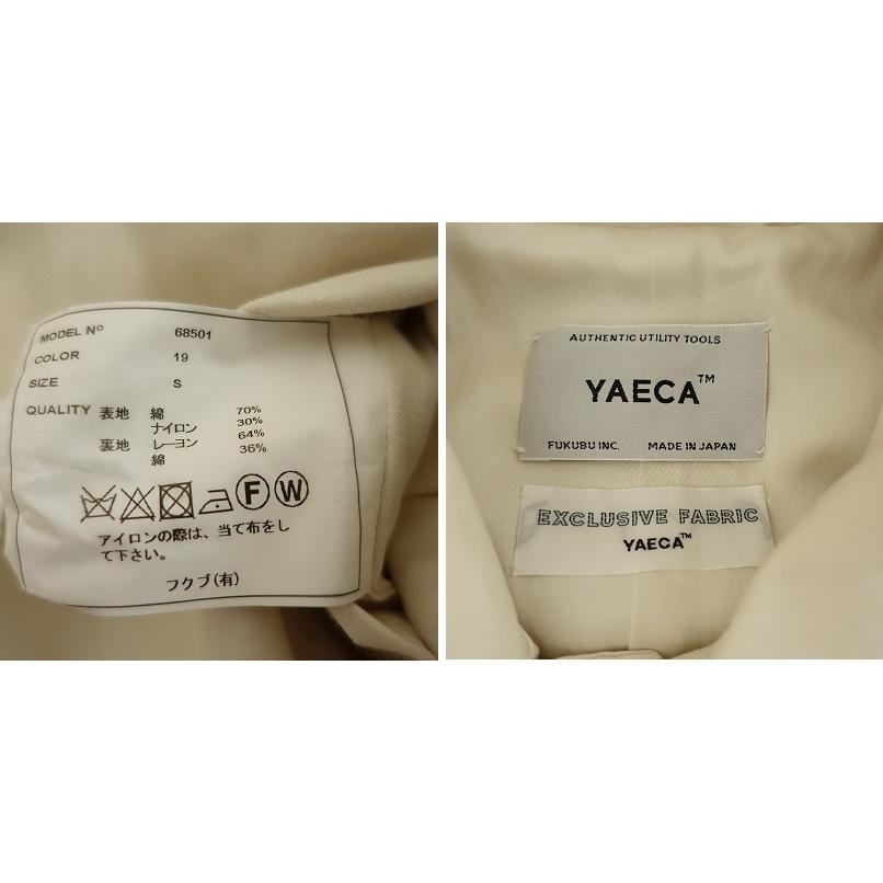 YAECA //ヤエカ *ステンカラーコート スタンダードNo.68501*S YAECA //ヤエカ *ステンカラーコート スタンダードNo.68501*S