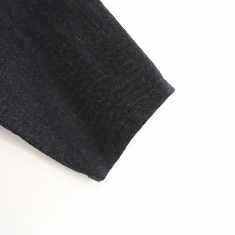 美品】TANDEY オローネ *ウールリネンダブルブレストノーカラー