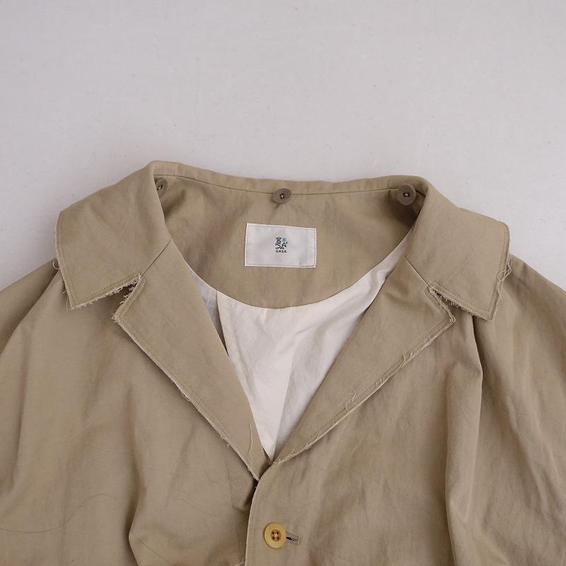 GASA* 【美品/2024SS/定価8.5万】ガサ GASA *獅子座ニットフード GASA* 【美品/2024SS/定価8.5万】ガサ GASA *獅子座ニットフード