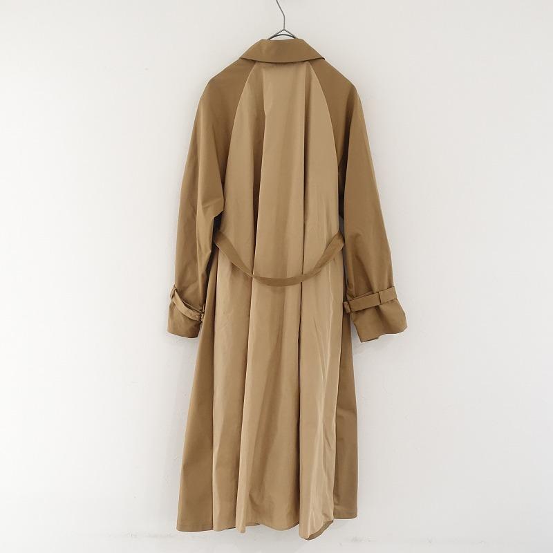 Sybilla（シビラ） *配色ドッキング比翼ボタントレンチコート*M 