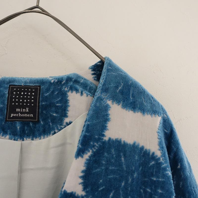 mina perhonen（ミナペルホネン） *sand flowerパイルジャカード