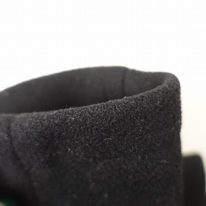 HYKE（ハイク） *縮絨起毛ダッフルコート*3ウールナイロンメルトン
