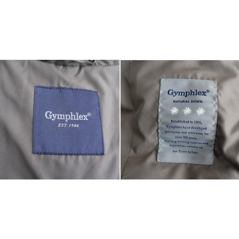 GYMPHLEX（ジムフレックス） *フーデッドダウンコート*12ポリエステル