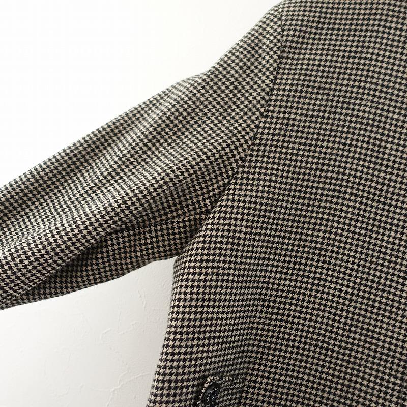 Mackintosh（マッキントッシュ） *ウール千鳥格子フーデッドコート*36