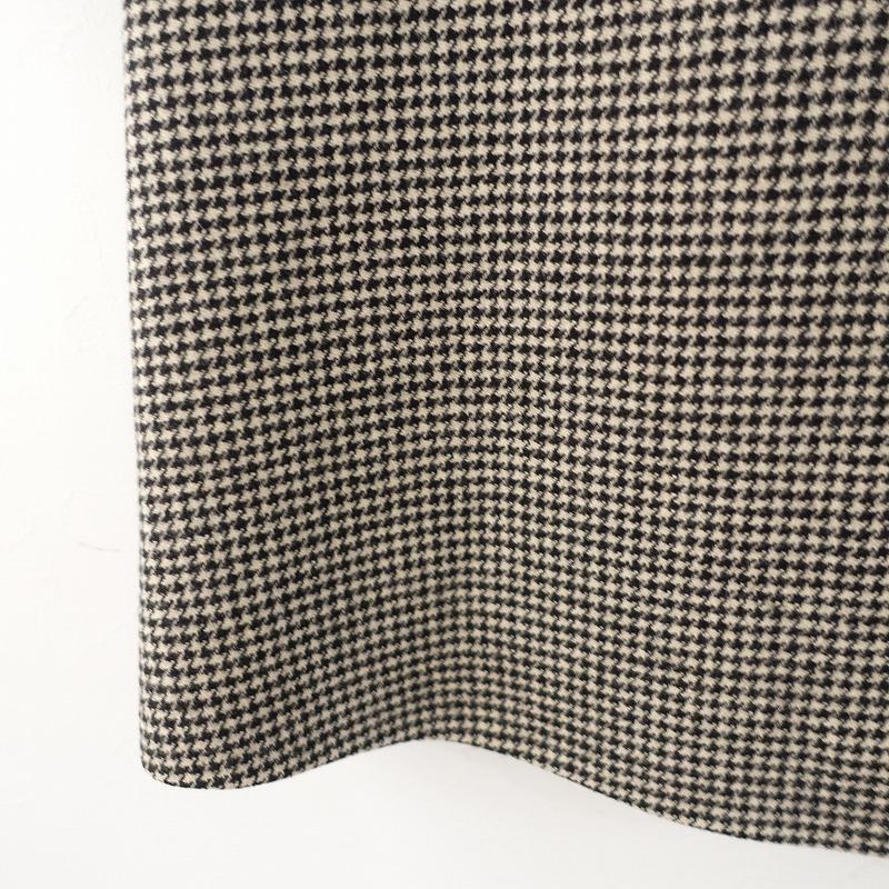 Mackintosh（マッキントッシュ） *ウール千鳥格子フーデッドコート*36