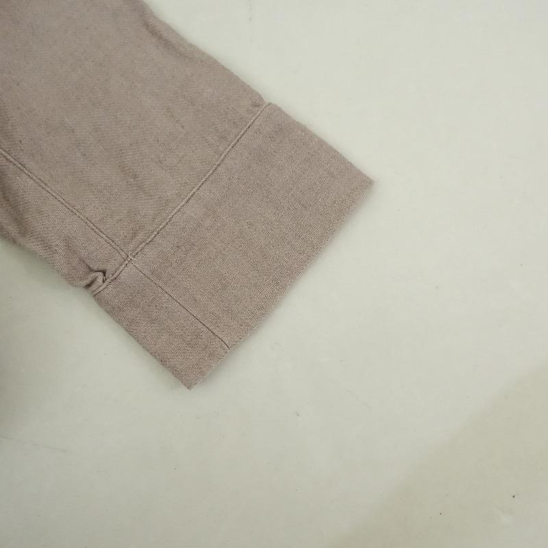 nest Robe（ネストローブ） *バックギャザーリネンラップコート
