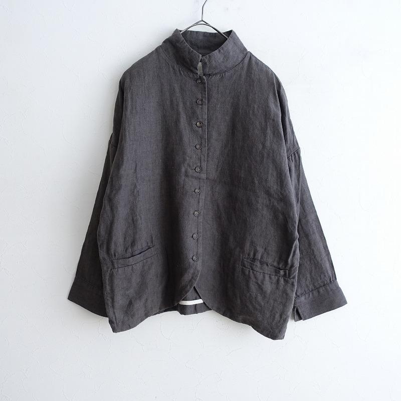 08Mab（ゼロハチマブ） *リネンステンカラー9ボタンジャケット*F