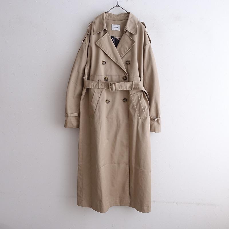 MURUA（ムルーア） *アレンジトレンチコート*Fベージュポリエステル