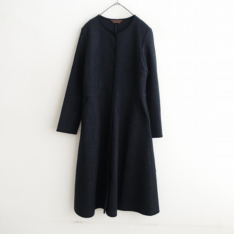 リゼッタ Lisette *プレスウールXラインフレアコート*縮絨起毛クルー