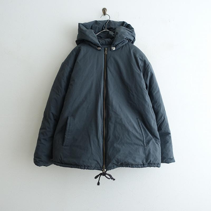 シー SEA *フード付き2WAYジャケット*Fドロストヘム中綿入りダブル