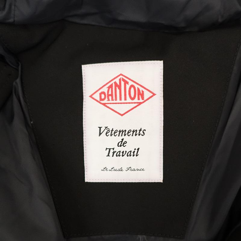 専用　DANTON ブラック ダウンジャケット Sサイズ Danton（ダントン） 【定価4.4万】ダントン *ダウンフーデッド