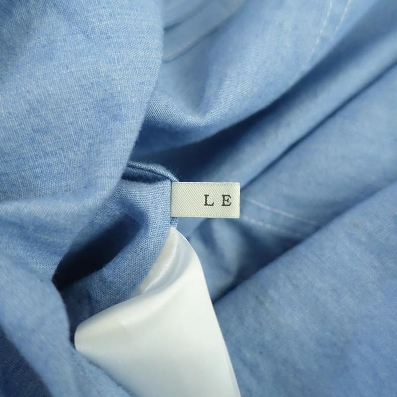 2025/定価3.9万】リノ LENO *CLUELコラボ CHAMBRAY COAT*Fインディゴ