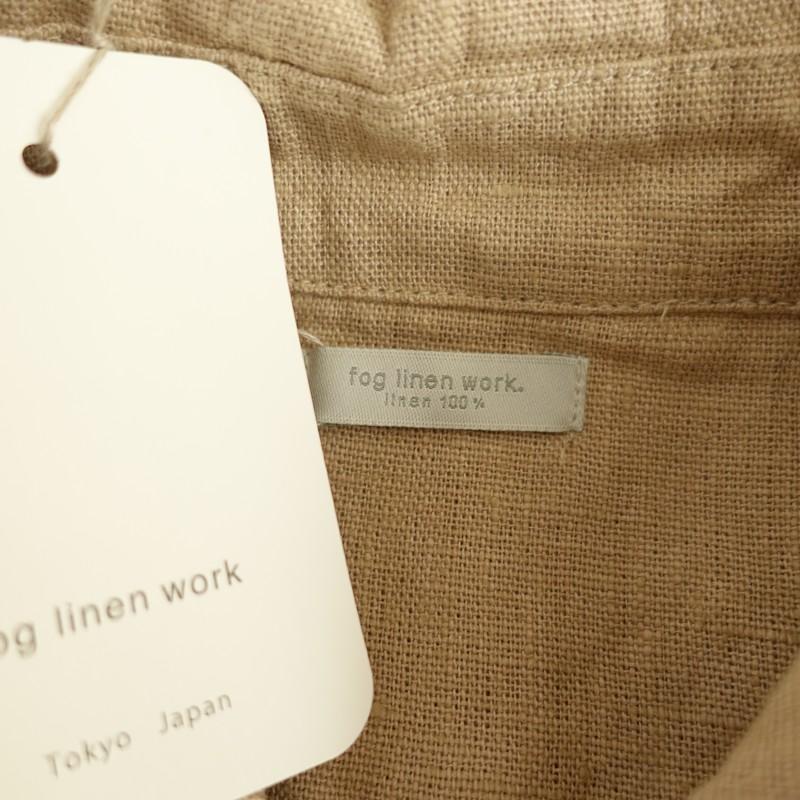 フォグリネンワーク fog linen work *リネンダブルブレストコート