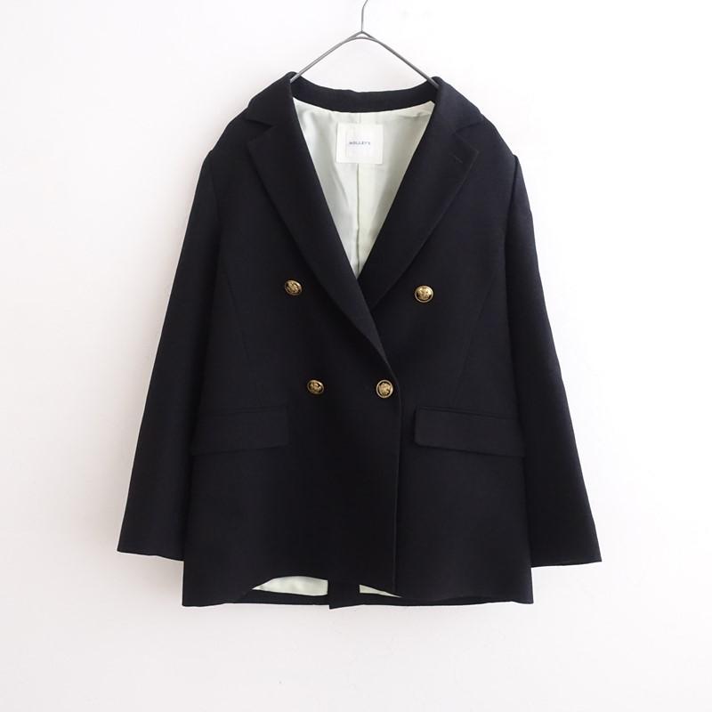 定価2.9万】ノーリーズ Nolley's *ウォッシャブルツイードライクダブル