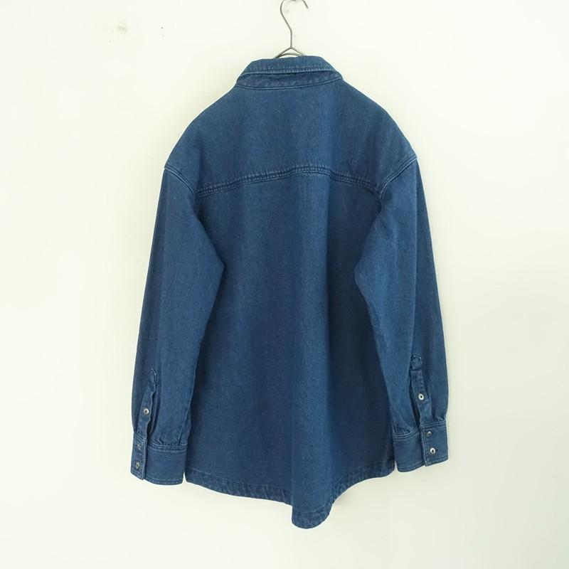 ベイフロー BAYFLOW *インディゴデニムシャツジャケット*Fカバーオール 