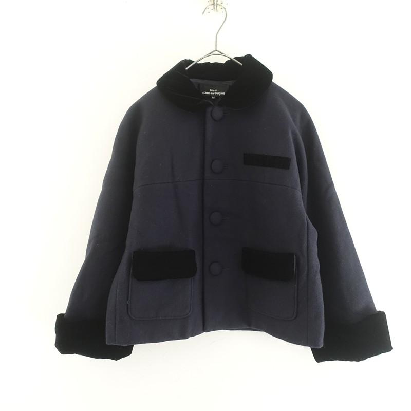 トリココムデギャルソン tricot COMME des GARCONS *ベルベットコラビ