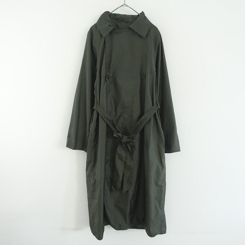 45R ナイロンコート 45R（フォーティファイブアール） *ナイロントレンチコート*3カーキ