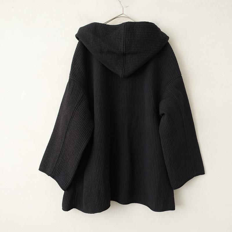 アギュー ARGUE *KENDO FOODIE COAT*Fコットン中綿入りストライプ
