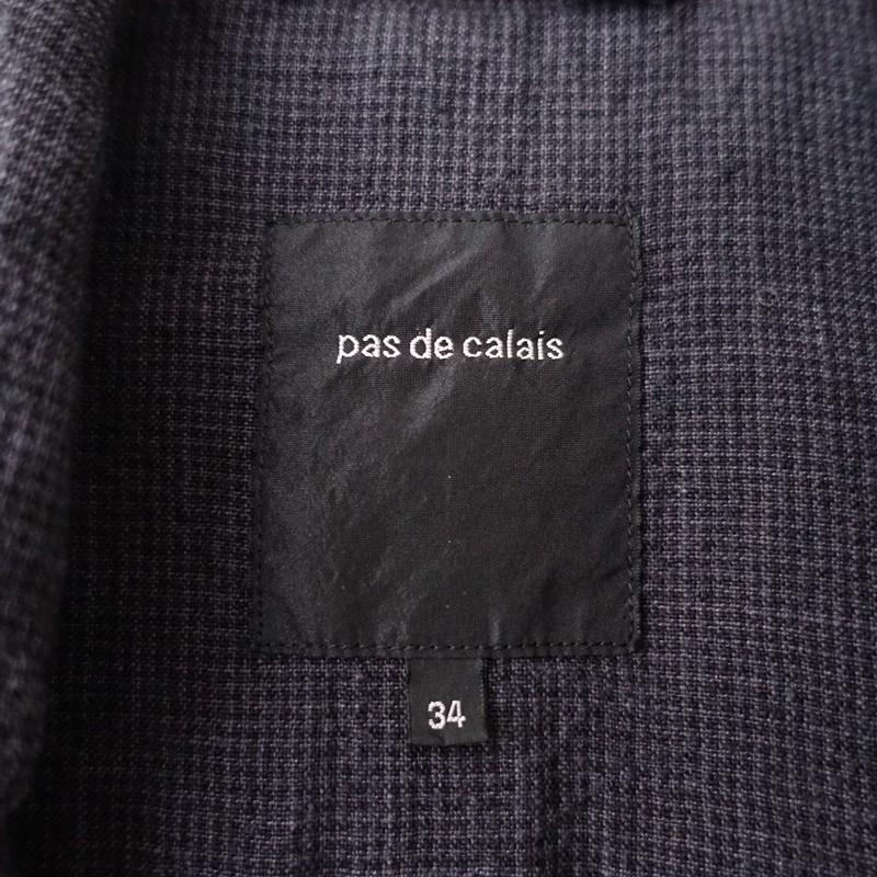 pas de calais（パドカレ） 【定価6.5万】パドカレ *リネン千鳥格子