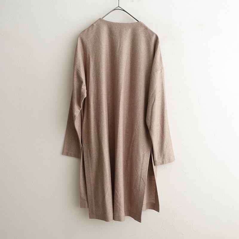 75,900円新品【ロシャス～レリアン～】ノーカラーチュニック丈ロング