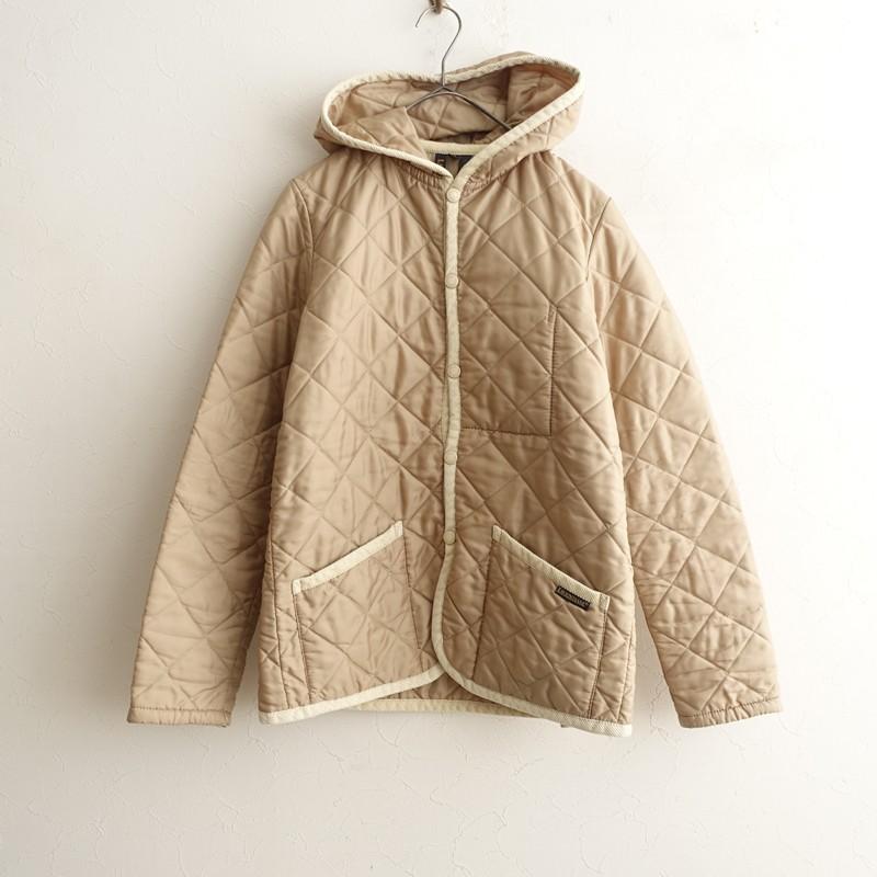 LAVENHAM（ラベンハム） *フーデッドキルティングジャケット*36