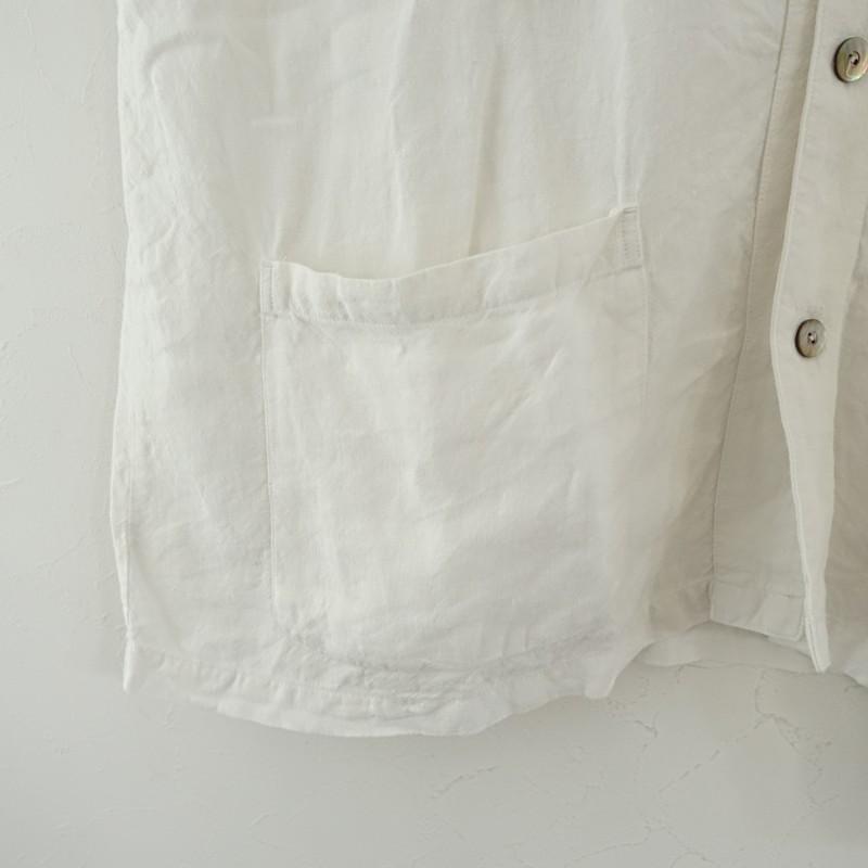 nest Robe（ネストローブ） *リネンスタンドカラーシャツジャケット*F