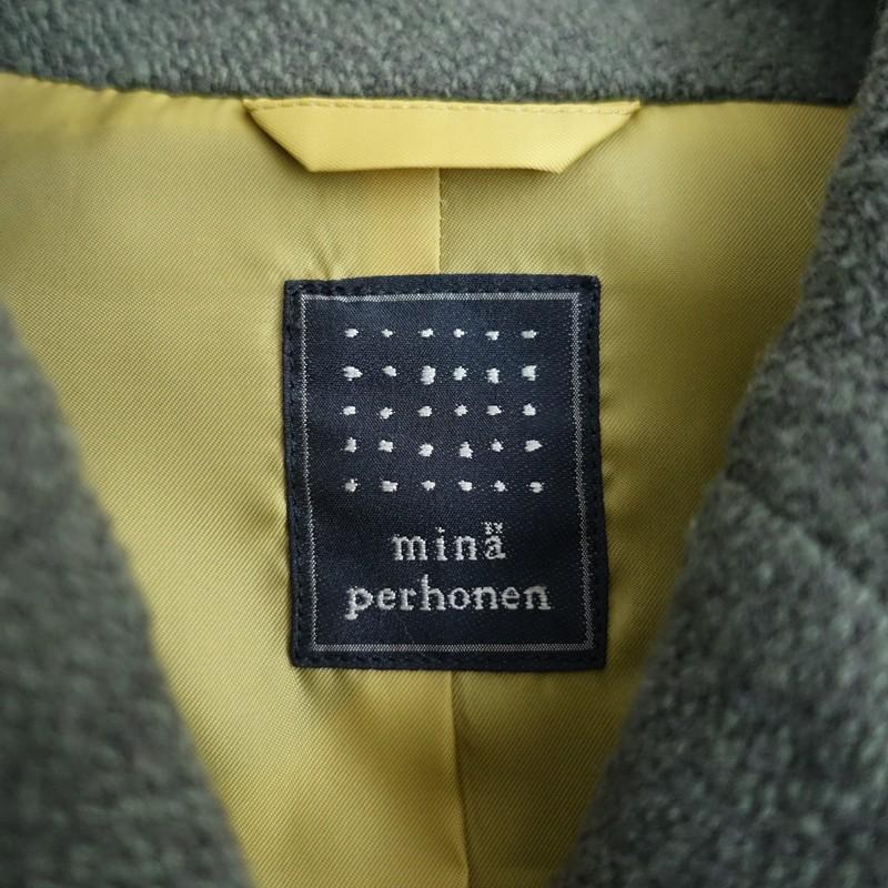 【未使用】mina perhonen フォレストパレードコート(サイズ38) mina perhonen forest parade コート - ミナペルホネン正規取扱店