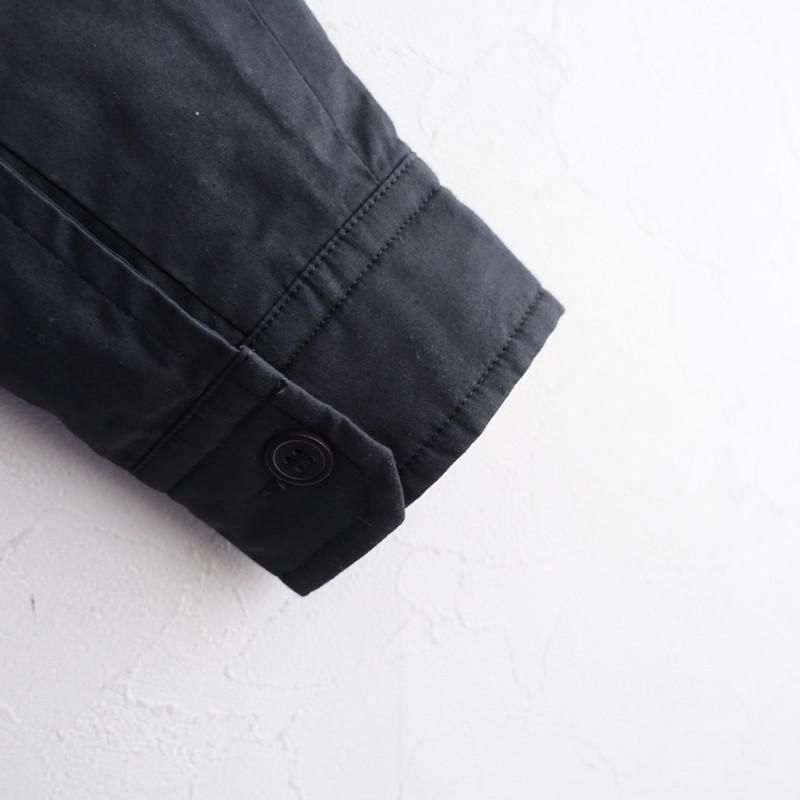 ゴーシュ 【定価7.5万】ゴーシュ *ブロードノーカラーダウンシャツ