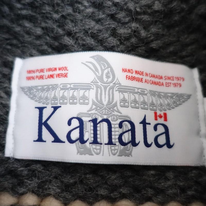 KANATA（カナタ） *ウールカウチンニットダブルイーグルカーディガン