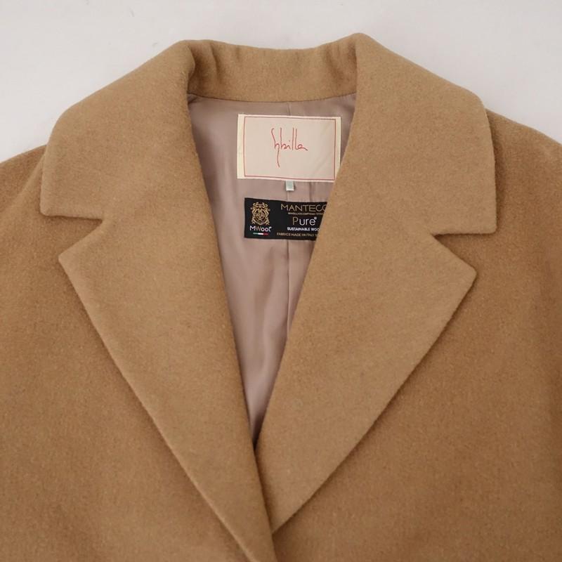 Sybilla（シビラ） 【定価6.9万】シビラ *MANTECOリサイクルウール 