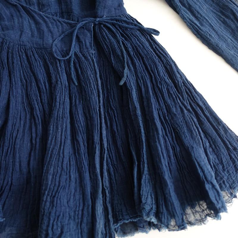 dosa ドーサ *Hand Dyed with natural indigo ラバリジャケット*2