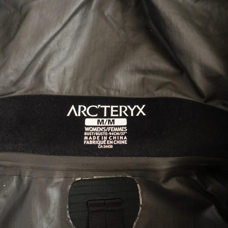 アークテリクス ARCTERYX*GORE-TEXマウンテンパーカー*M/Mブラック黒
