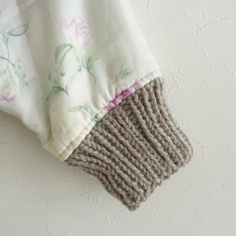 【未使用/2025AW/定価9.4万】ネイティブヴィレッジ NATIVE VILLAGE*キルトブルゾンa silent poem*Fフード付(jk2-2604-309)【41E62】の画像