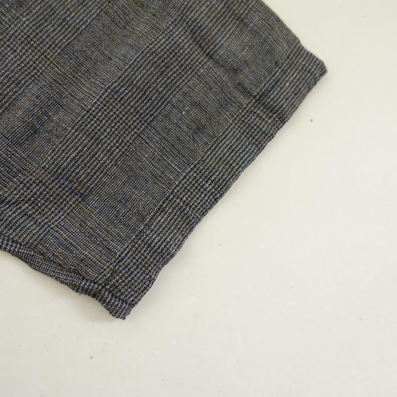 ジャーナルスタンダードラックス　グレンチェックリネン コモドジャケット 定価3万】ジャーナルスタンダード ラックス*グレンチェック