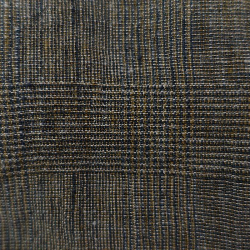 ジャーナルスタンダードラックス　グレンチェックリネン コモドジャケット 定価3万】ジャーナルスタンダード ラックス*グレンチェック