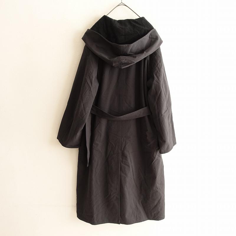 オーラリー auralee HOODED DOUBLE COAT