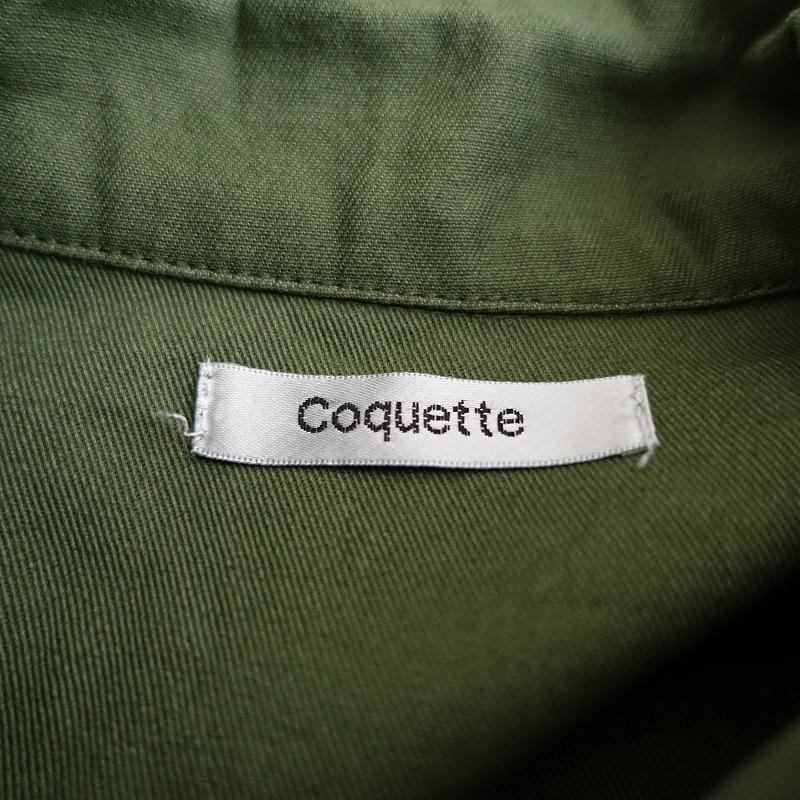 【未使用】hobonichi ＋ a. ワークコート カーキ 草色　コットンM 未使用】hobonichi ＋ a. ワークコート カーキ 草色 コットンM