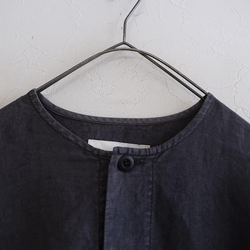 nest Robe 【定価2万】ネストローブ *硫化染めリネンシャツ nest Robe 【定価2万】ネストローブ *硫化染めリネンシャツ