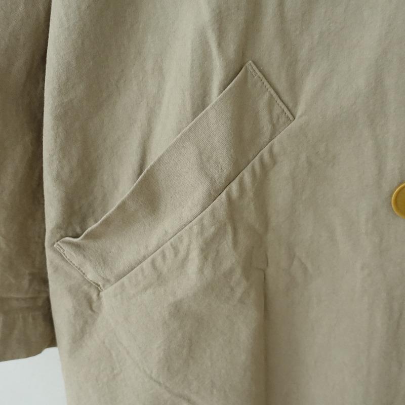 定価3.5万】ハウ HAU *コットンフーデッドキャンバスコート*F綿